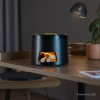 The wood-fired stove aroma diffuser features fine water mist and a seven-color ambient light. The soft and mellow fragrance accompanies the retro style Application Scenario